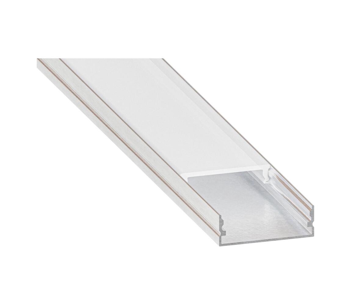 SmartLED Vestavný profil pro LED pásky 1 m stříbrná/bílá 7540