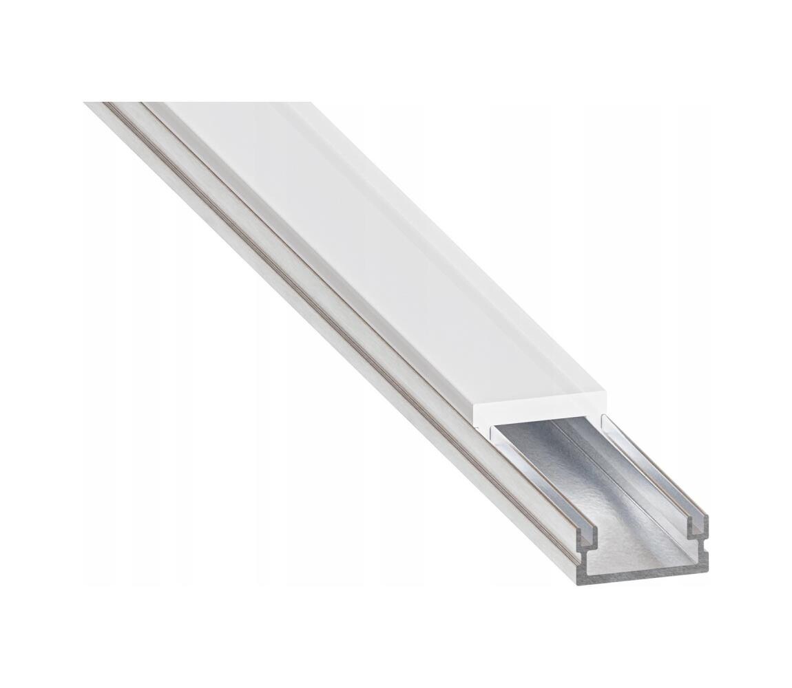 SmartLED Vestavný profil pro LED pásky 1 m stříbrná/bílá 7574