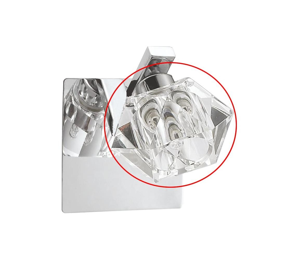 LUXERA 34038 - Náhradní sklo k nástěnnému svítidlu ZENITH 34038
