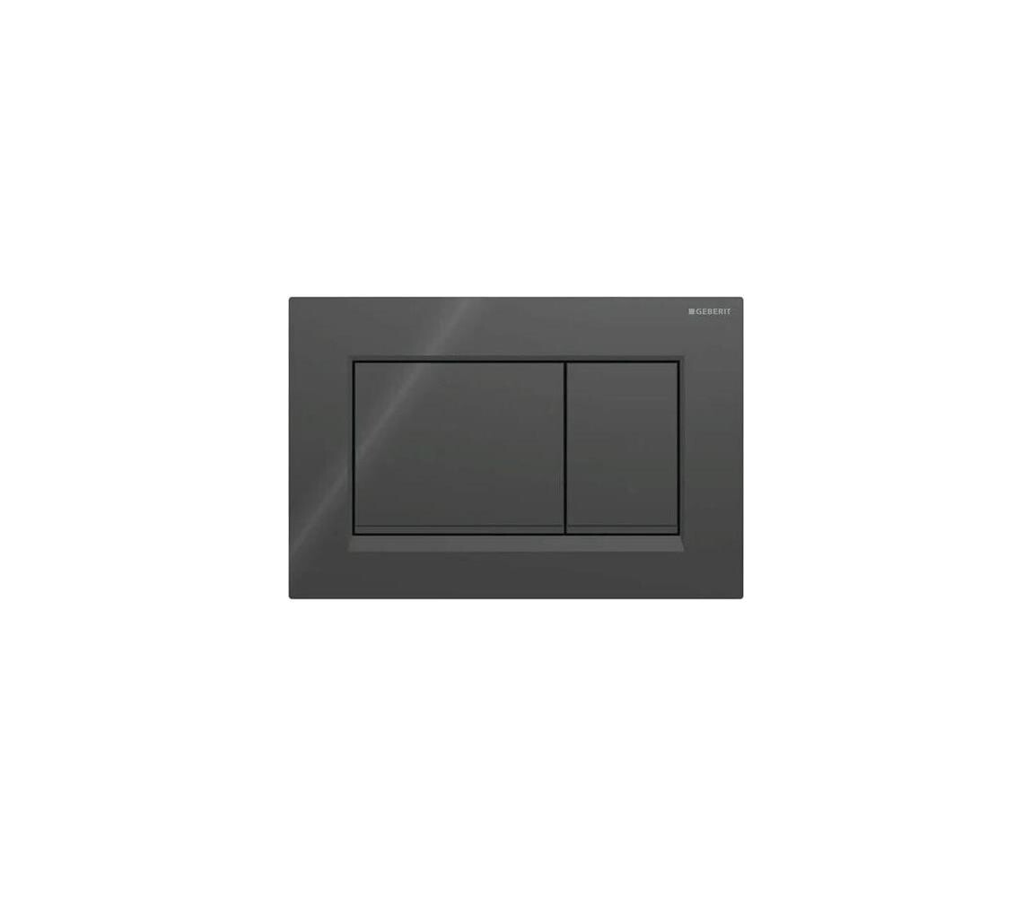 Geberit 115.883.DW.1 - Splachovací tlačítko 30 24,6x16,4 cm černá 115.883.DW.1