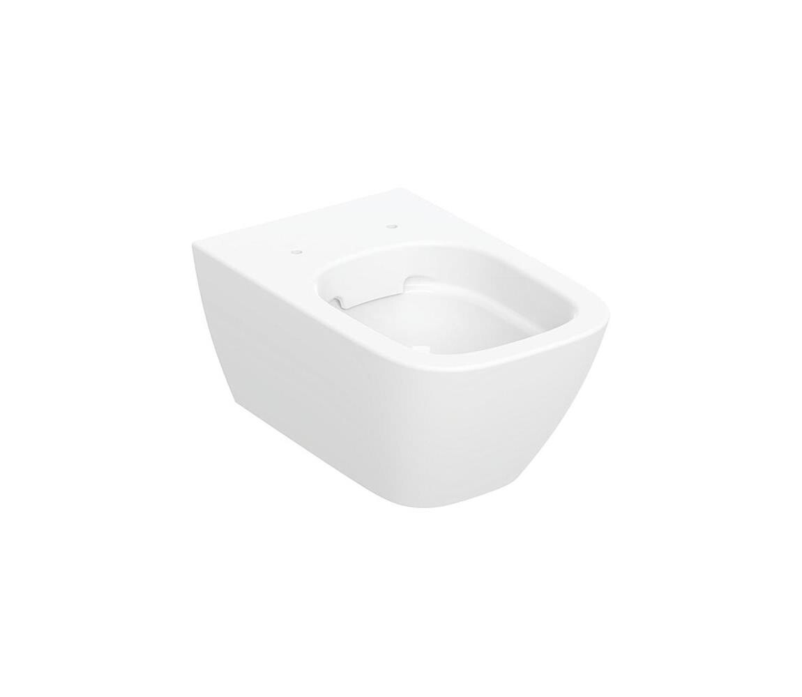 Geberit 500.208.01.1 - Závěsné WC Rimfree Smyle Square keramika/bílá 500.208.01.1