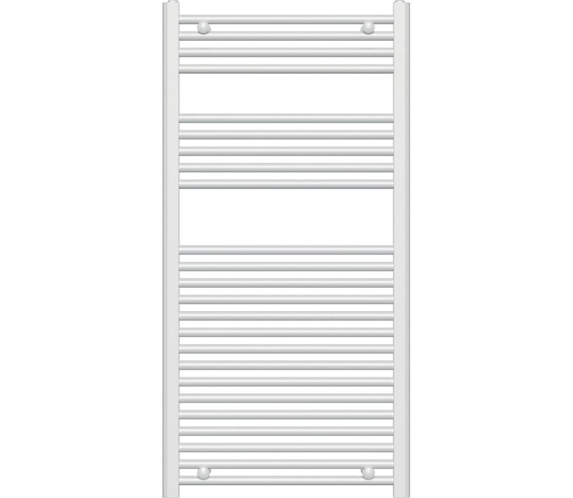 Novaservis - Koupelnový žebříkový radiátor 644W/230V 120x60 cm bílá rovný 600/1200/R,1