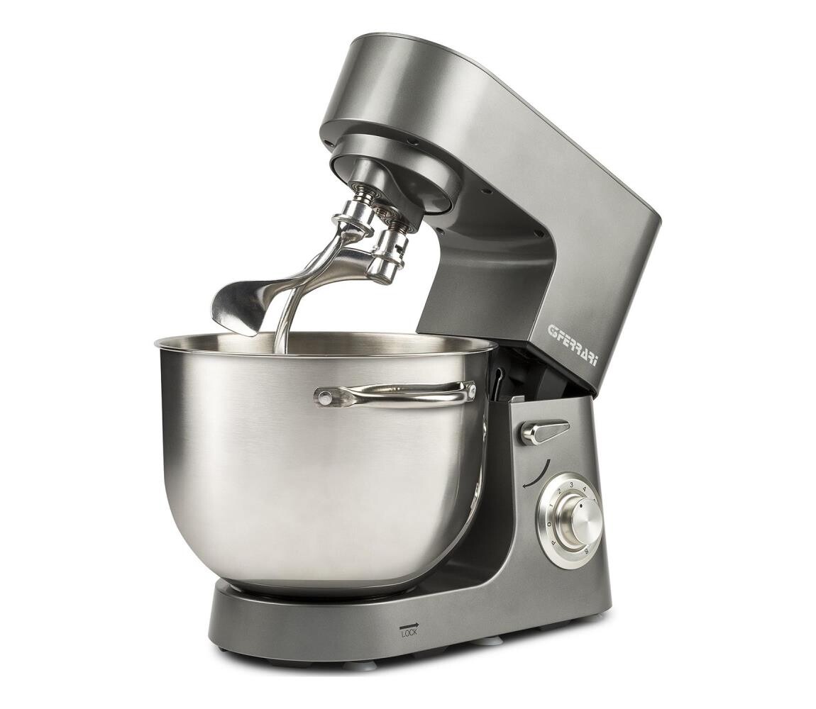 G3Ferrari G2016400 - Stolní mixér s dvojím hákem PASTAIO 8 l 1800W/230V m. chrom G2016400
