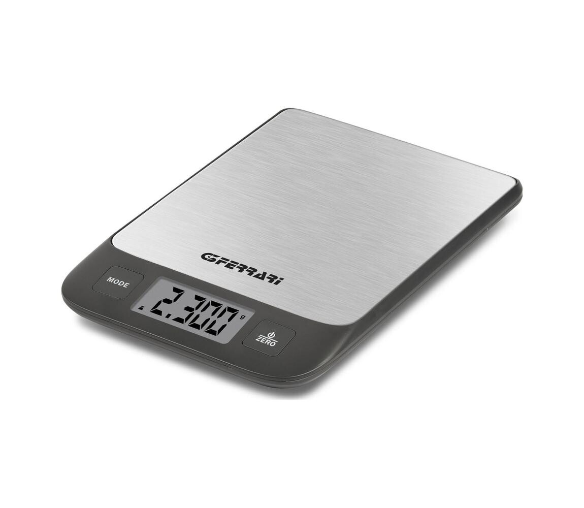 G3Ferrari G2016800 - Digitální kuchyňská váha 2xAAA černá/nerez G2016800