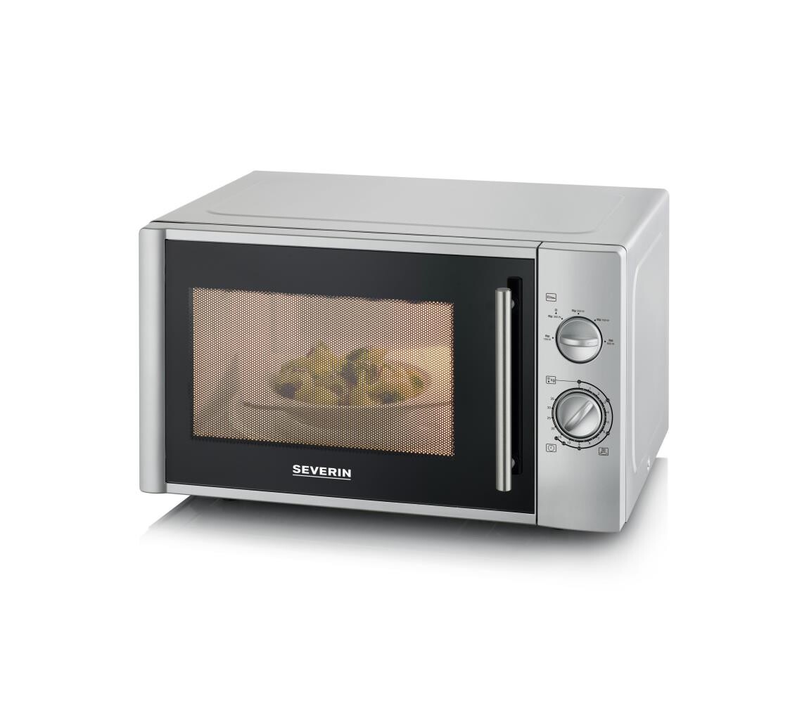 Severin MW 7772 - Mikrovlnná trouba 900W/230V 28 l nerez/černá MW 7772