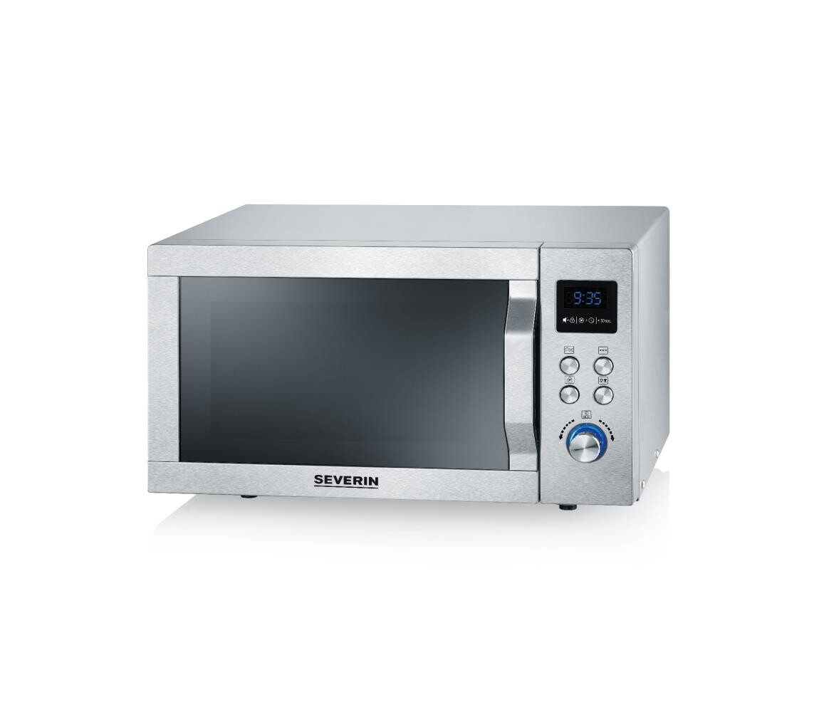Severin MW 7774 - Mikrovlnná trouba 3v1 1950W/230V 25 l nerez MW 7774