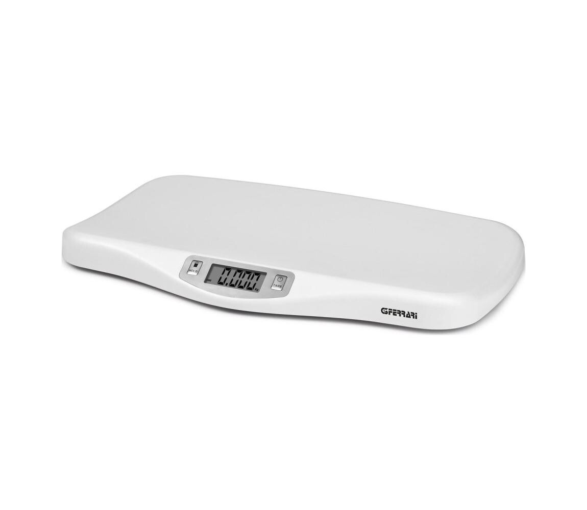G3Ferrari G30021 - Dětská digitální váha 20 kg 1xCR2032 bílá G30021