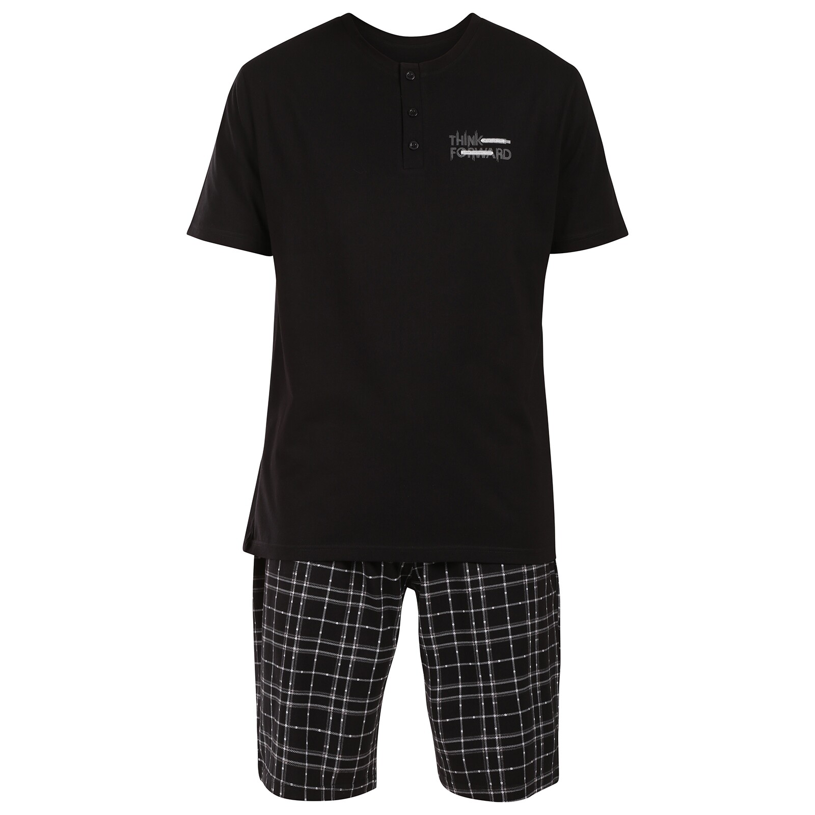 Pánské pyžamo Nedeto vícebarevné (1NAKV2) M