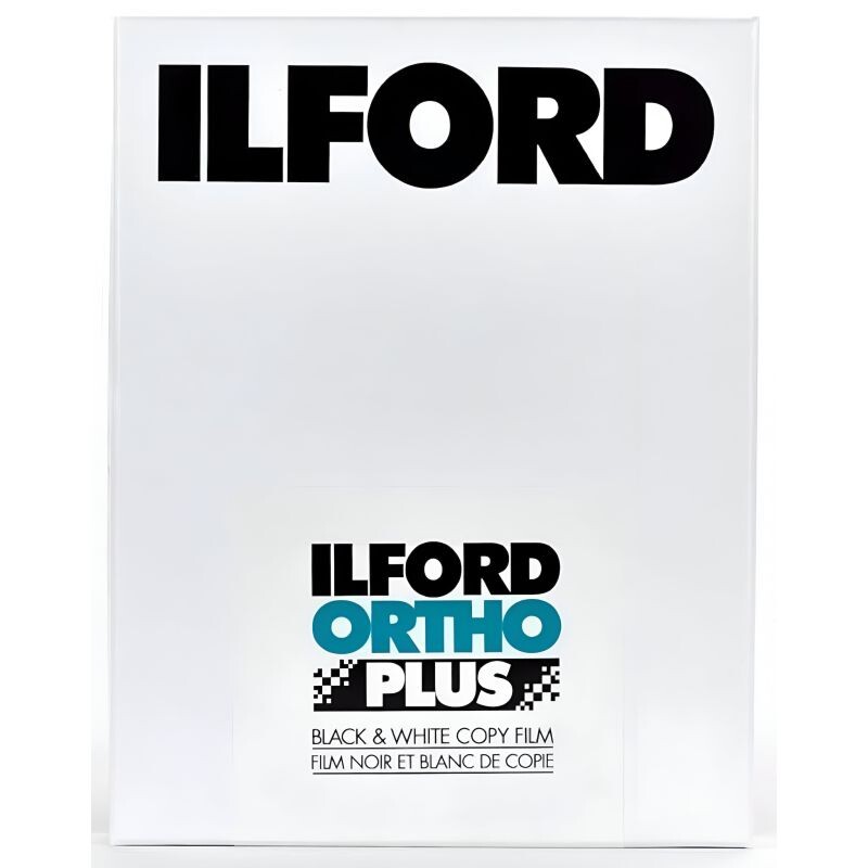 ILFORD Ortho Plus 80 13x18cm/25 černobílý negativní film