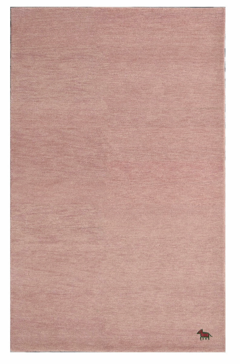 Ručně všívaný kusový koberec Asra wool pink, 40x60, růžová, ložnice, Asra