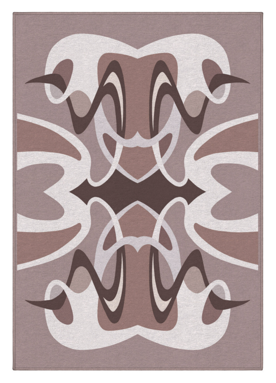 AKCE: 140x200 cm Designový kusový koberec Art Nouveau od Jindřicha Lípy, béžová, chodba / předsíň, GDmats