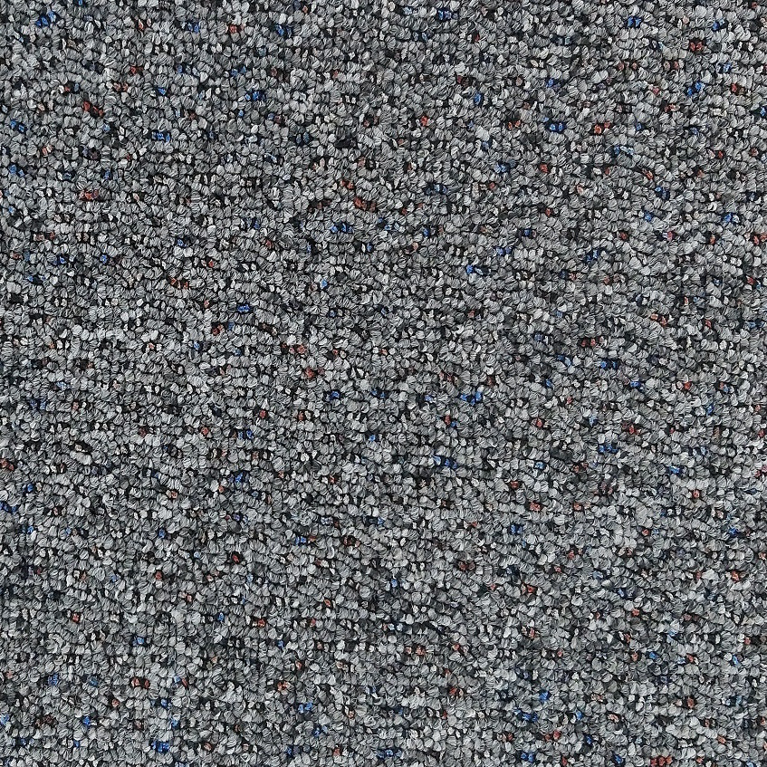 AKCE: 580x400 cm Metrážový koberec New Techno 3525 šedé, zátěžový, šíře, šedá, ab (mřížka), chodba / předsíň