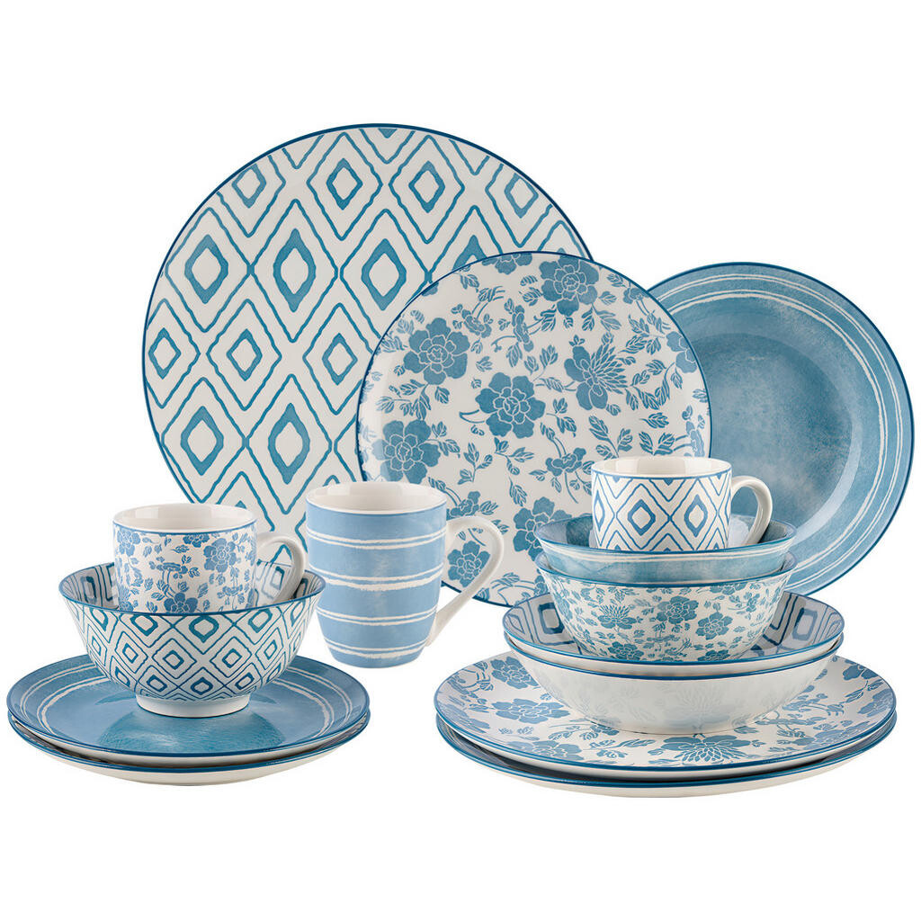 Novel KOMBINOVANÁ SOUPRAVA 30dílné, porcelán keramika