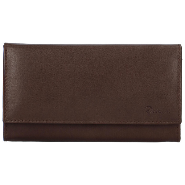 Stylová hnědá dámská peněženka - Delami Vippe hnědá