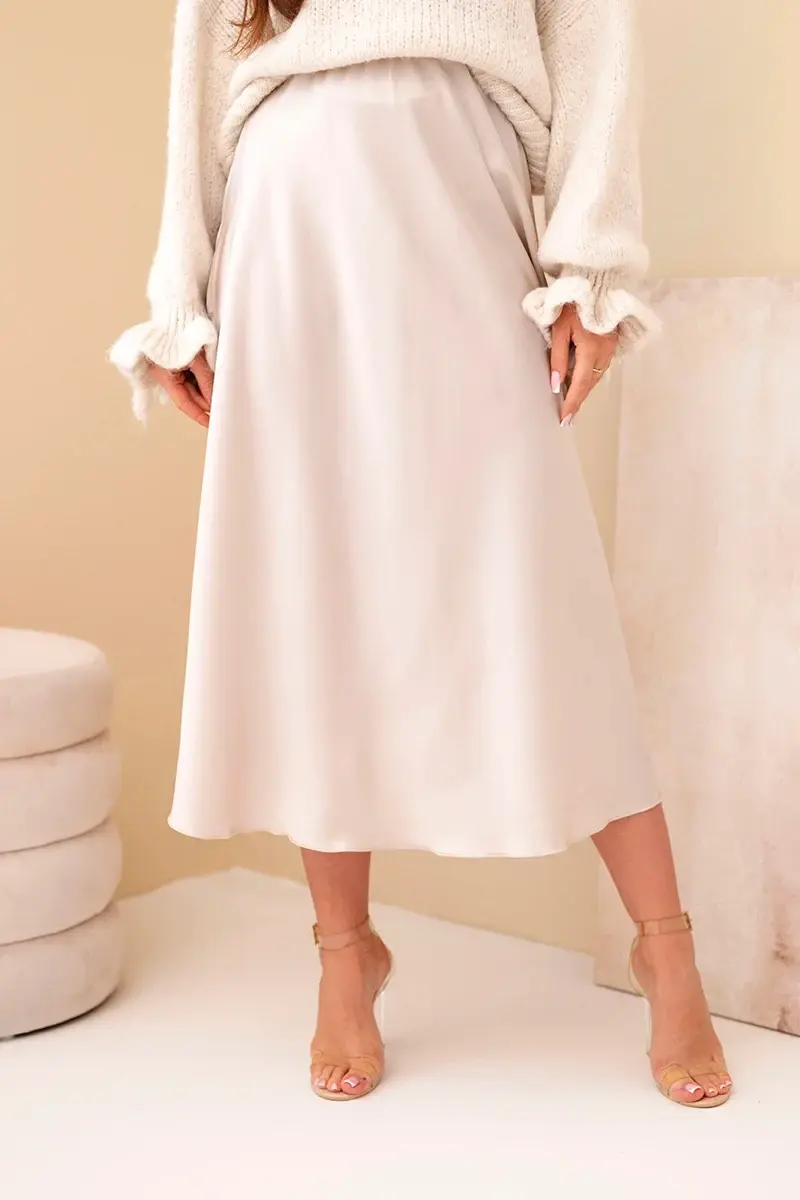 Kesi Włoski dámská rozšířená viskózová sukně