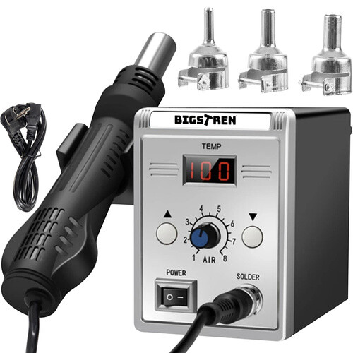 Horkovzdušná pájecí stanice 700W