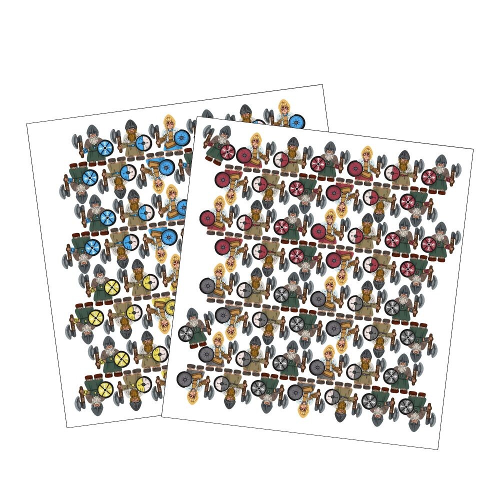 MeepleStickers Samolepky pro Loooď