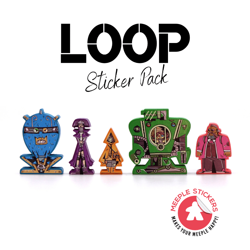 MeepleStickers Samolepky pro The Loop