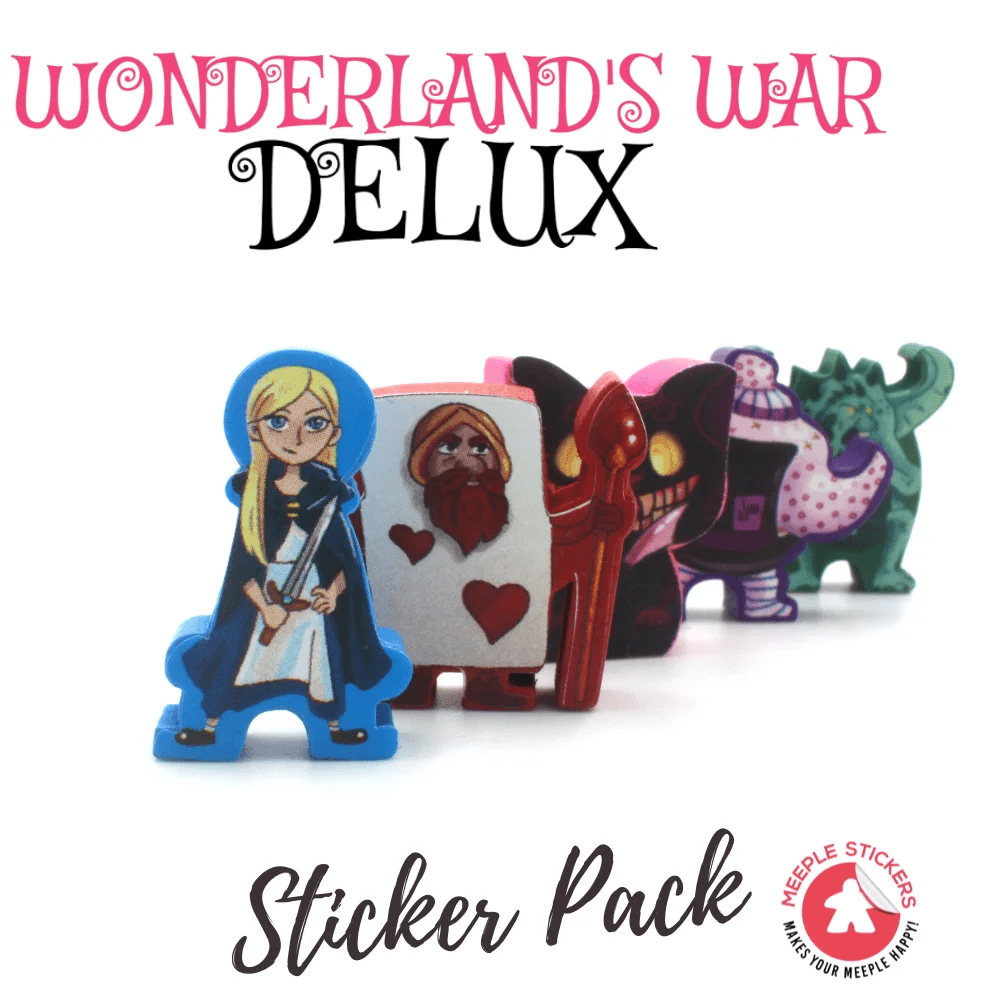 MeepleStickers Samolepky pro Wonderland’s War delux
