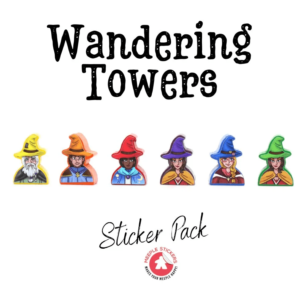 MeepleStickers Samolepky pro Toulavé věže