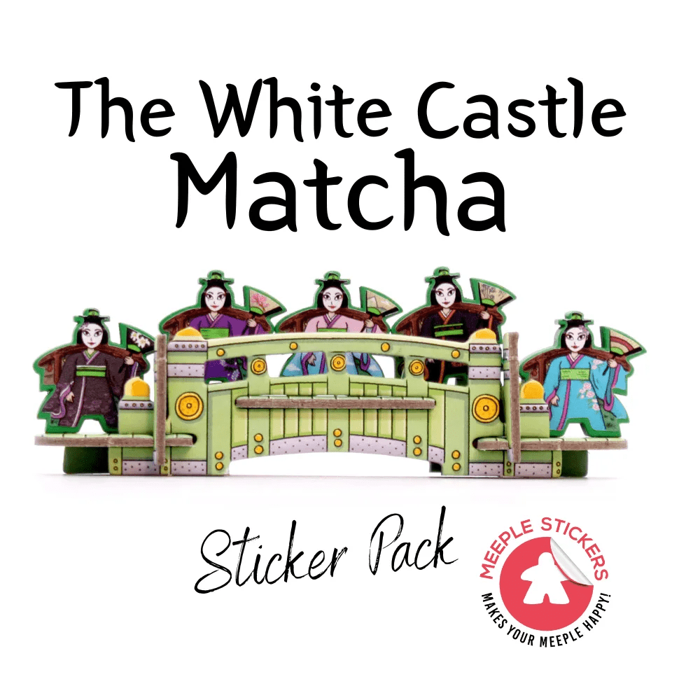 MeepleStickers Samolepky pro The White Castle – Matcha
