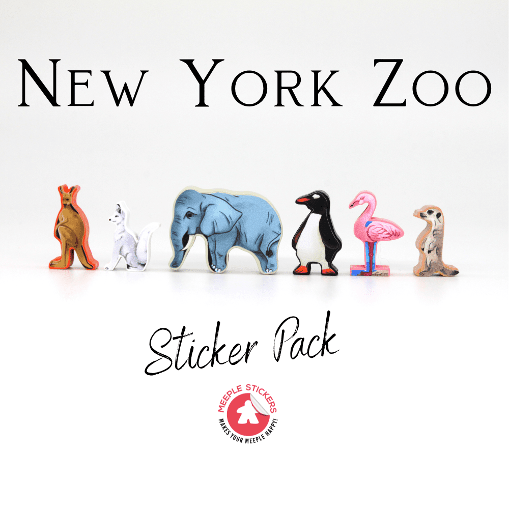 MeepleStickers Samolepky pro New York Zoo