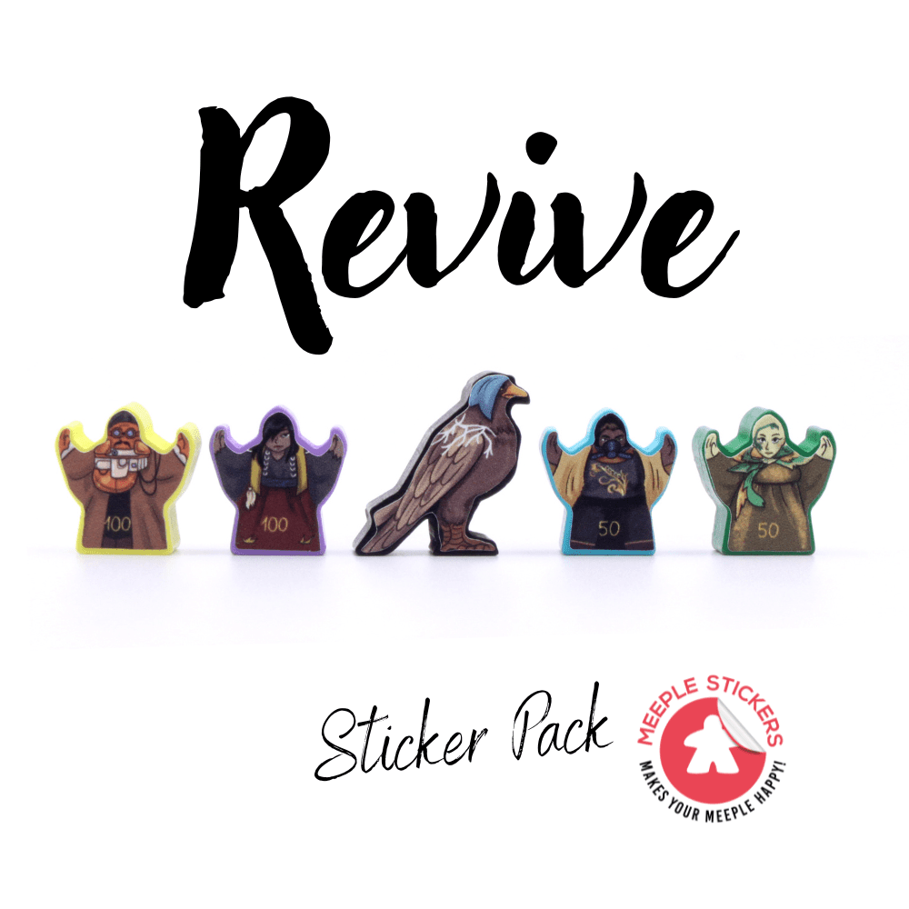 MeepleStickers Samolepky pro Obleva a rozšíření Call of the Abyss