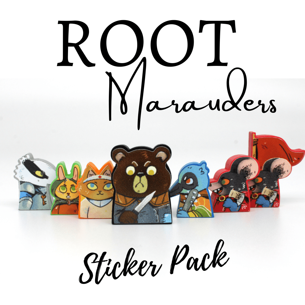 MeepleStickers Samolepky pro Root: Rozšíření Plenitelů