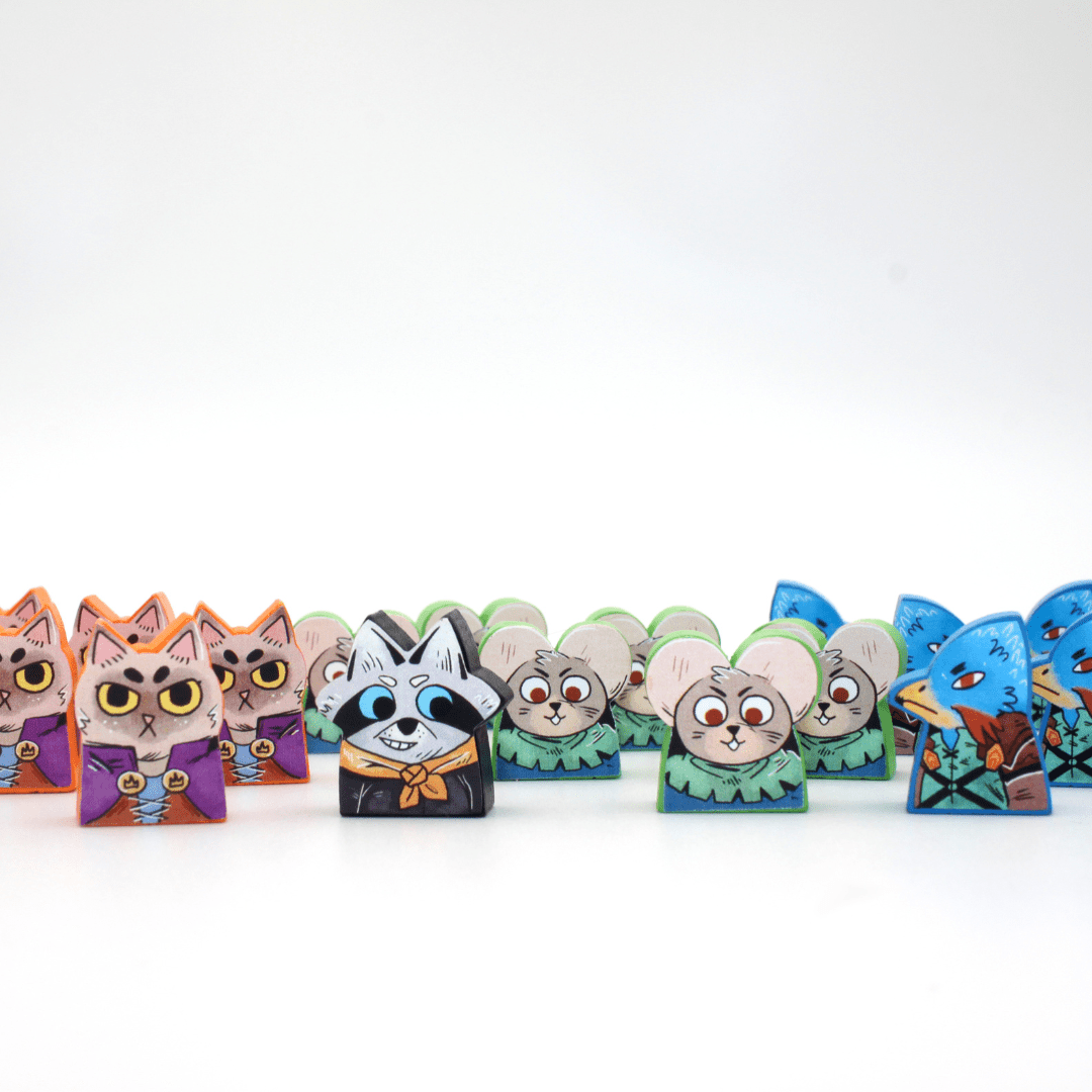 MeepleStickers Samolepky pro Root