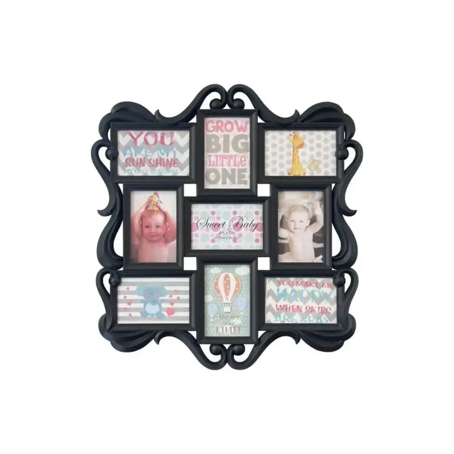 Idea Rámečky sestava černá