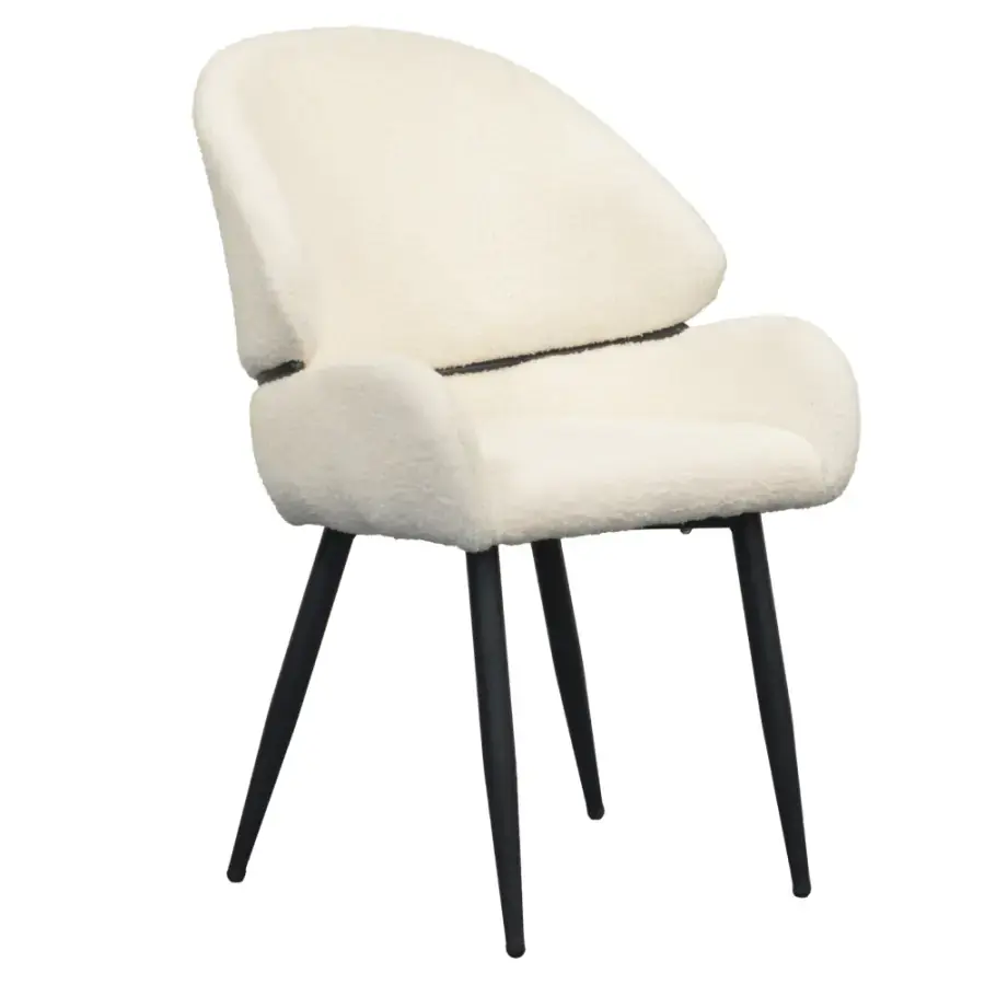 Tempo Kondela Jídelní židle SANAKO TYP 1 - bílá/černá