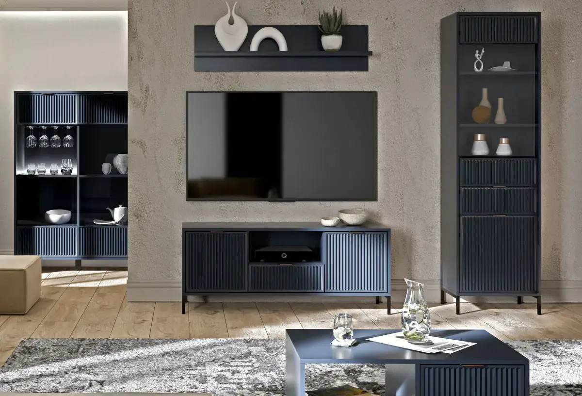 Casarredo Obývací stěna ODEON - indigo