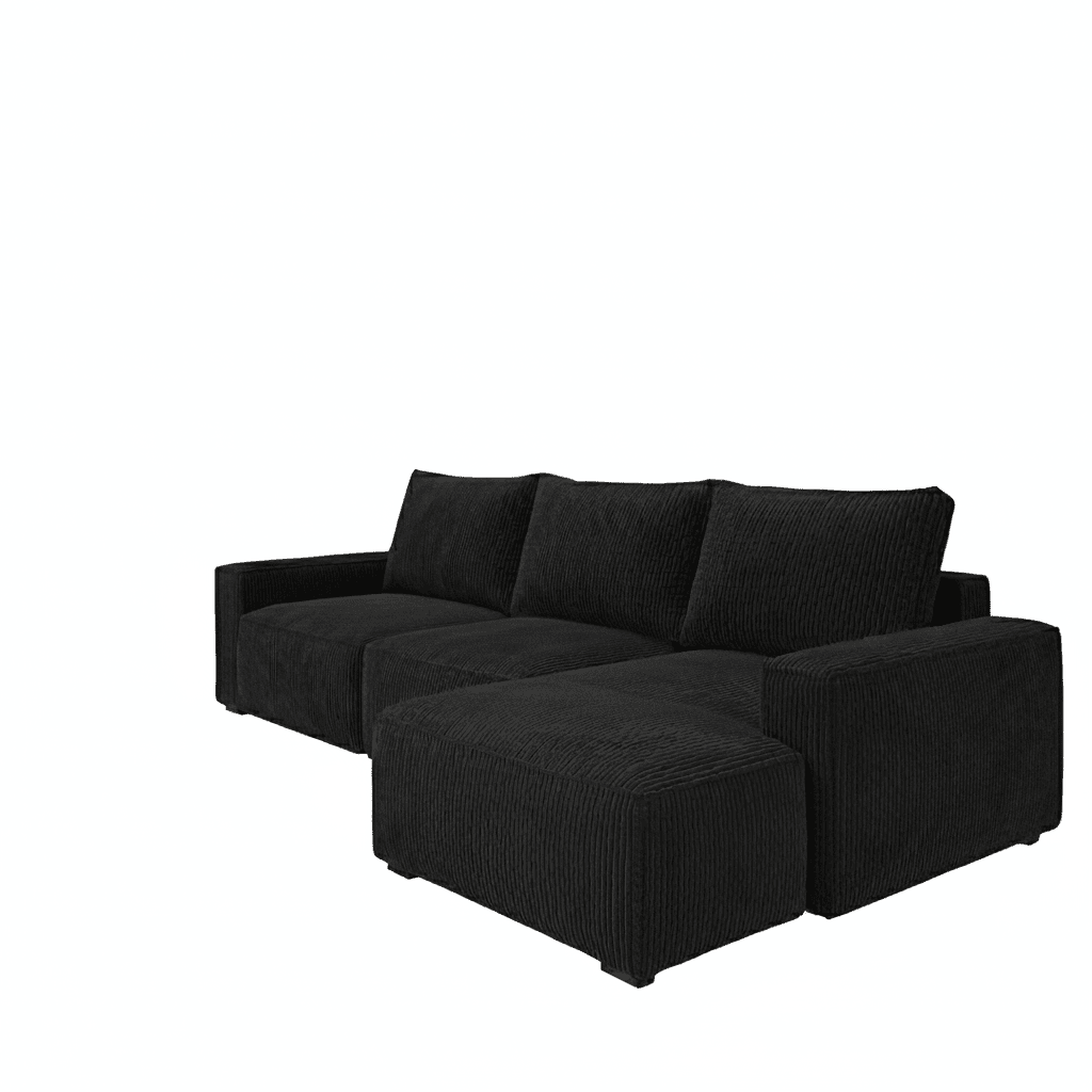 PRM Rohová sedací souprava BELLEZA Roh pohovky: Pravý roh, Barva látky Poso: Poso 135