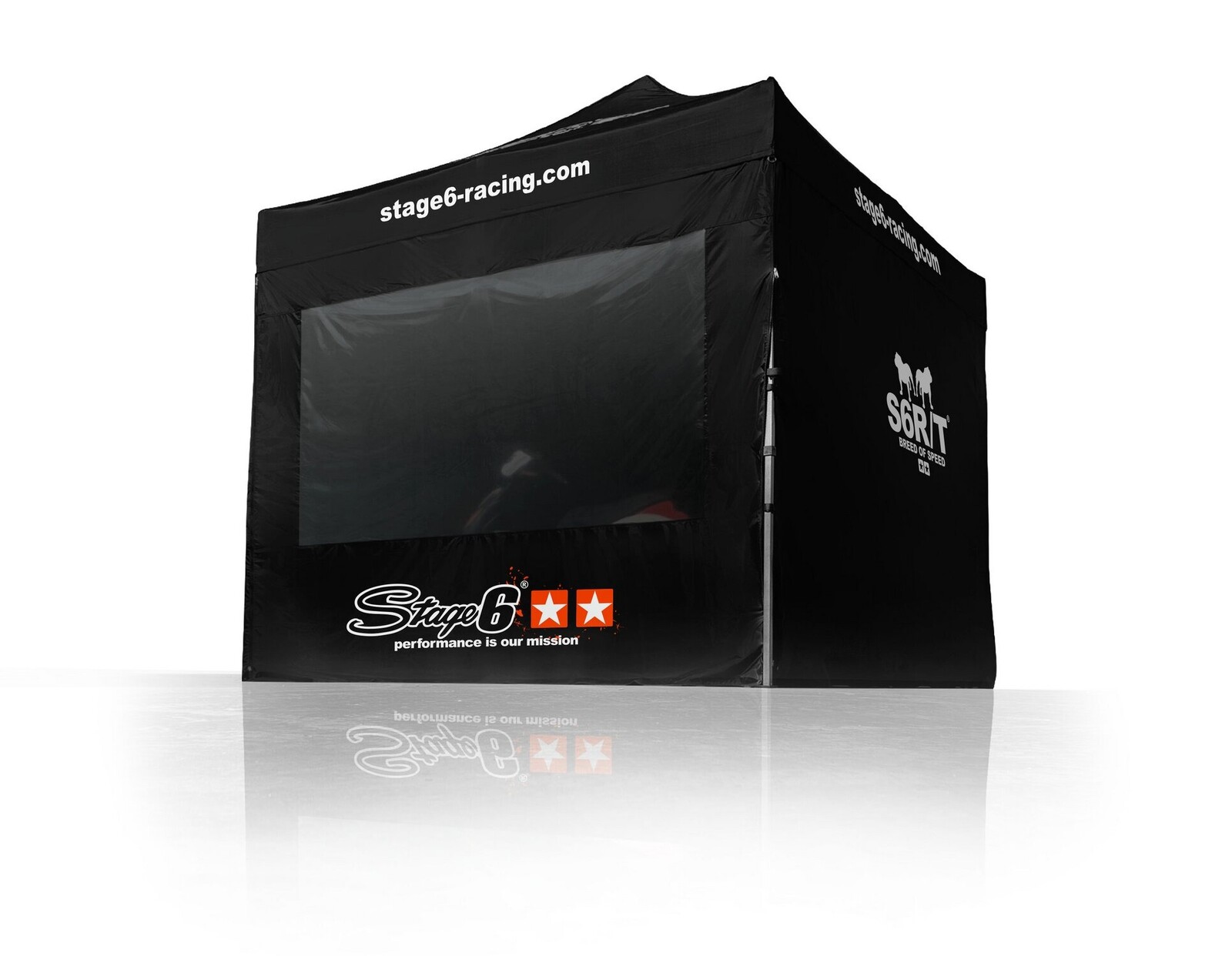 Paddock závodní stan Stage6 MK2 3x3 m vč. bočních stěn s 1 oknem
