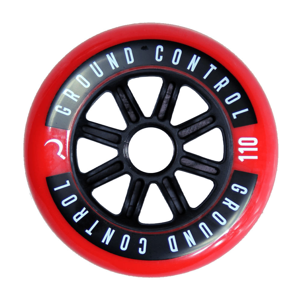 GC - Spiral Red 110mm / 85a (sada 3 ks) - kolečka na inline brusle