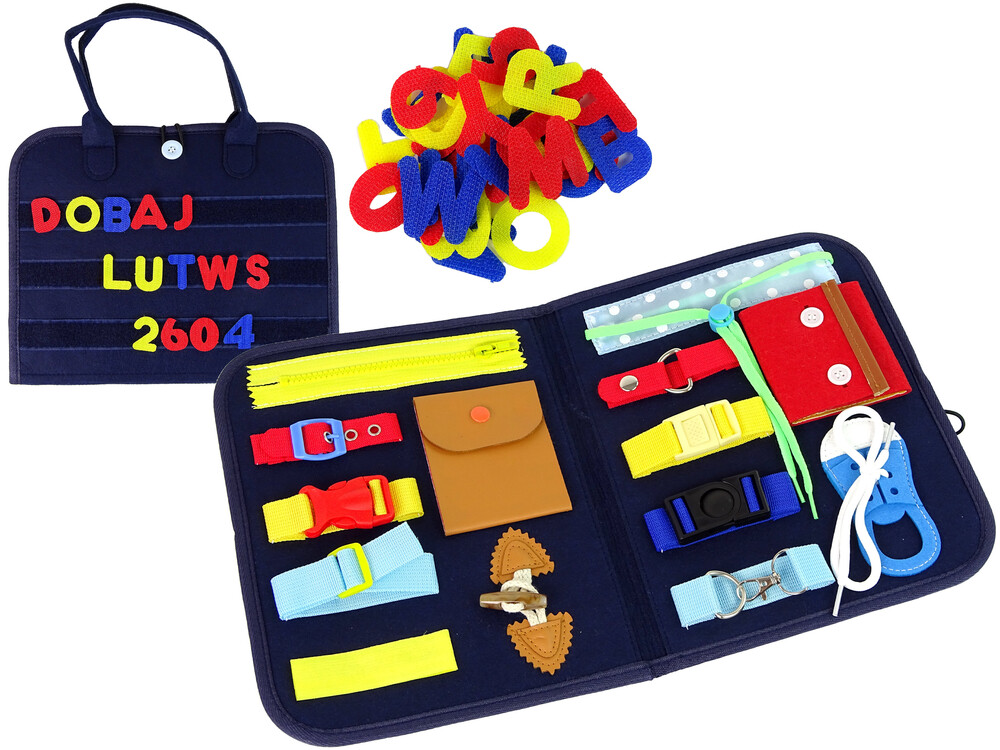 mamido Manipulační senzorický kufřík pro nejmenší