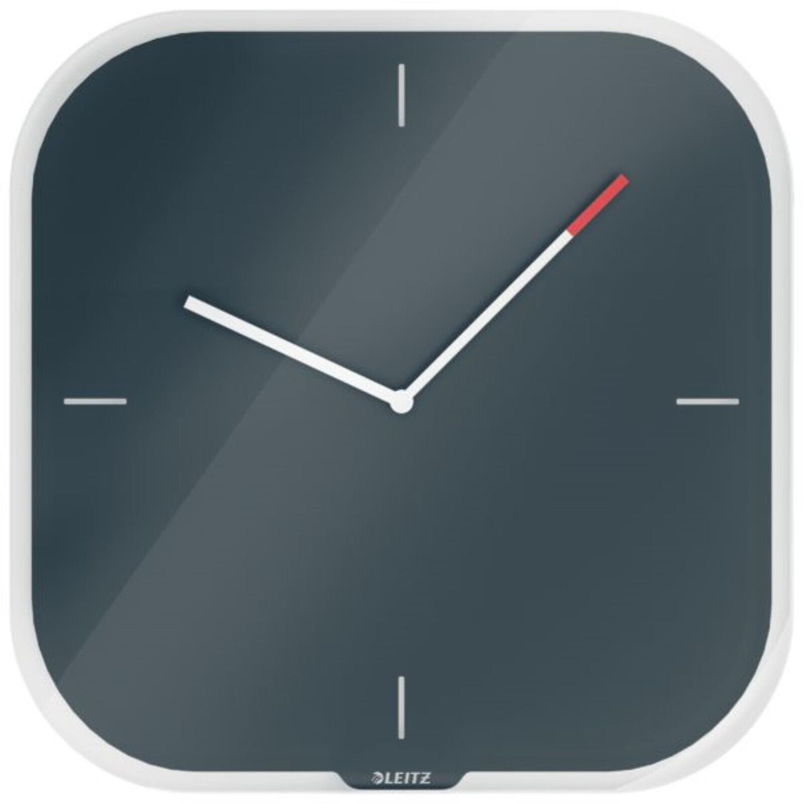 Nástěnné hodiny Leitz Cosy - sametově šedé