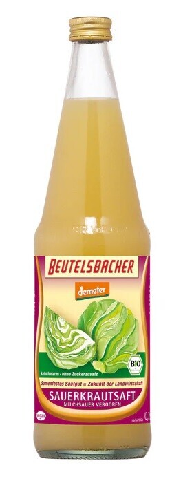 Beutelsbacher Šťáva zelná mléčně kvašená BIO 0,7 l