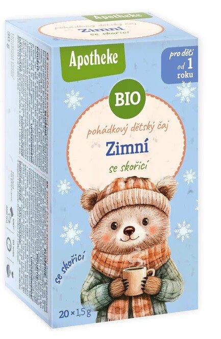 Aphoteke Čaj dětský Zimní se skořicí BIO 30 g