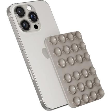 iWant Mag+ přísavný držák na telefon šedý