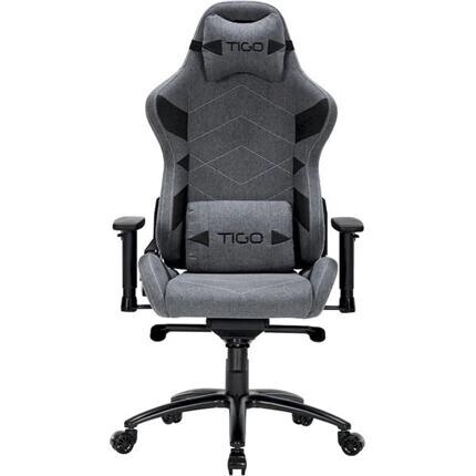 TIGO Slayer herní židle šedočerná