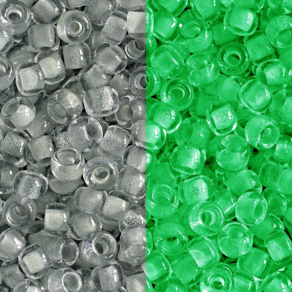 TOHO Rokajlové korálky - TOHO Round svítící ve tmě 8/0 (TR-08-2725) č. 423 - 7 g