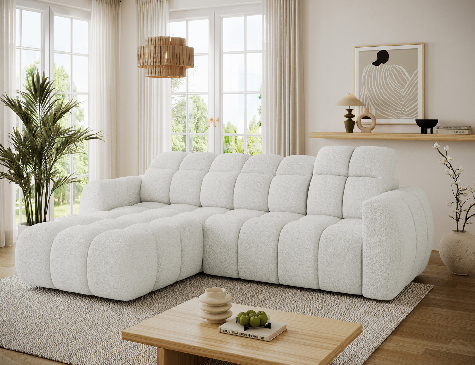 Sedací souprava Fanito Provedení: Levá varianta, látka: Royal 1