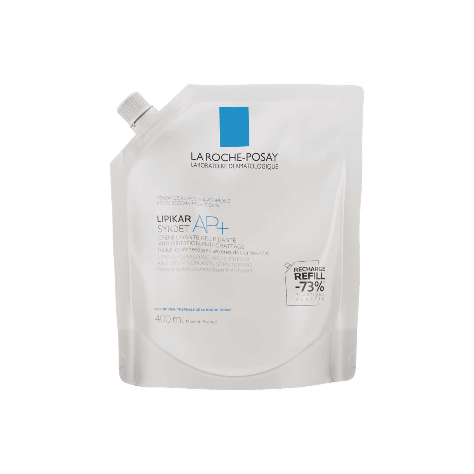 LA ROCHE-POSAY Lipikar syndet AP+ čistící krémový gel pro pokožku se sklonem k atopickému ekzému 400 ml