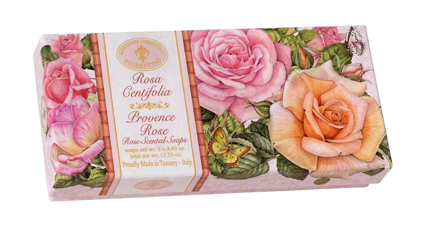 SAF FIORENTINO mýdlo Růže 125 g
