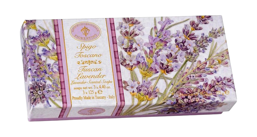 SAF FIORENTINO mýdlo Levandule 3 x 125 g