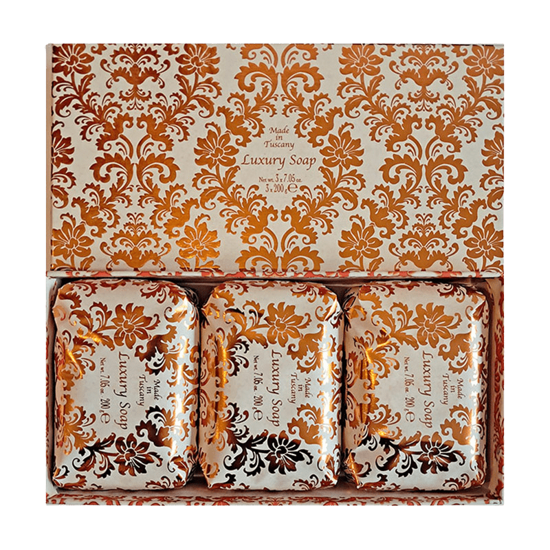 SAF FIORENTINO mýdlo Mandle 3 x 200 g