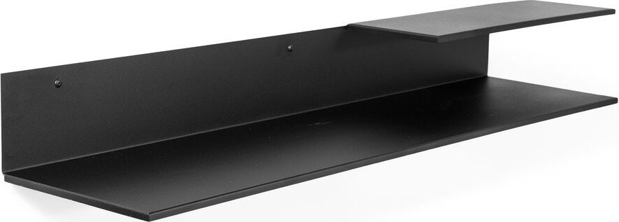 Černá patrová ocelová police 119 cm Folio – Spinder Design