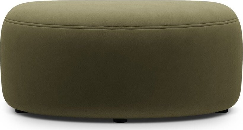 Zelená sametová podnožka Kate – Micadoni