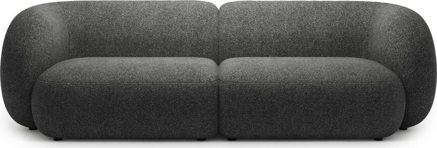 Tmavě šedá pohovka 243 cm Kate – Micadoni